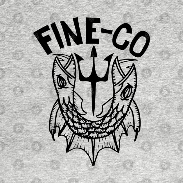 2 Headed Fine-Co logo by Fine-co